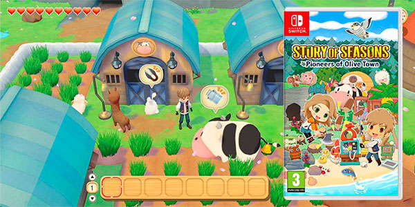 Chollo Story of Seasons: Pioneers of Olive Town para Switch