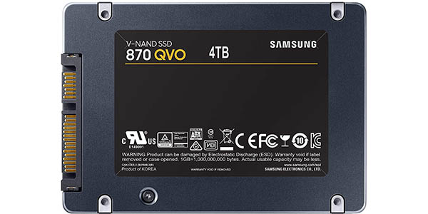 Disco SSD Samsung 870 QVO de 4 TB barato
