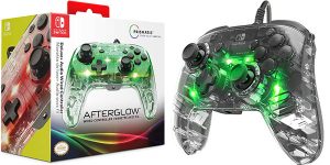 Mando Pro PDP Afterglow Deluxe+ con audio chat para Switch