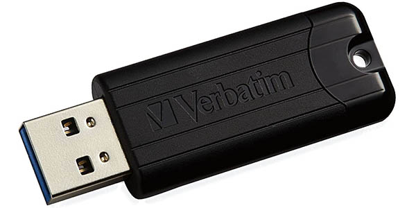 Memoria USB 3.0 Verbatim PinStripe de 128 GB