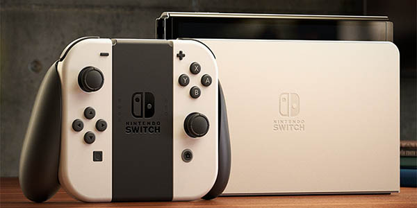 Nintendo Switch OLED Blanca