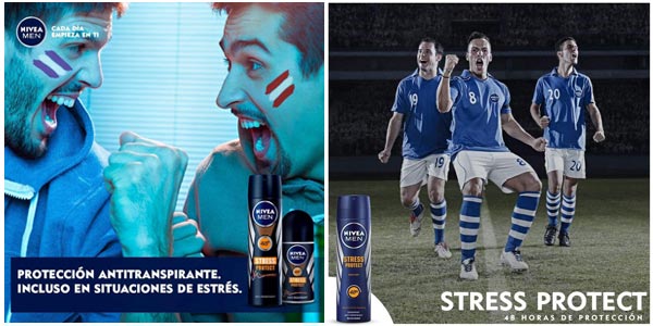  Pack x6 desodorantes en spray Nivea Men Stress Protect de 200 ml chollo en Amazon