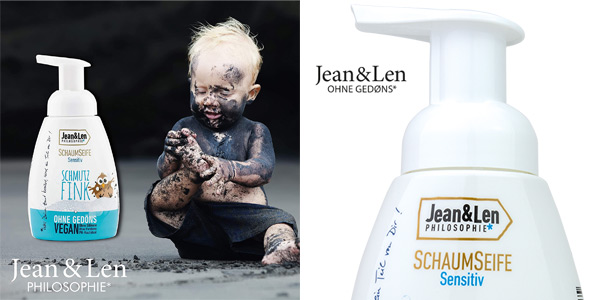 Pack x6 Jabón de espuma Jean & Len para manos sensibles de 250 ml chollo en Amazon