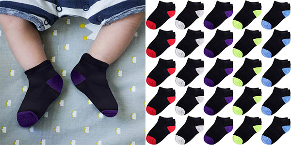 Pack x25 pares de calcetines Duufin para bebés o niños