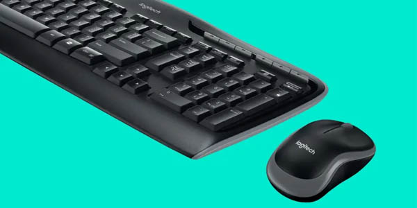 Combo de teclado y ratón inalámbricos Logitech MK330 en Amazon