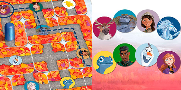 Juego de mesa Labyrinth Junior de Frozen 2 barato