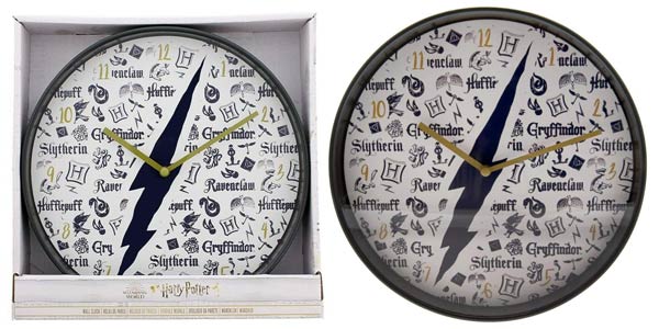 Reloj de Pared Harry Potter de 29,5 cm barato en Amazon