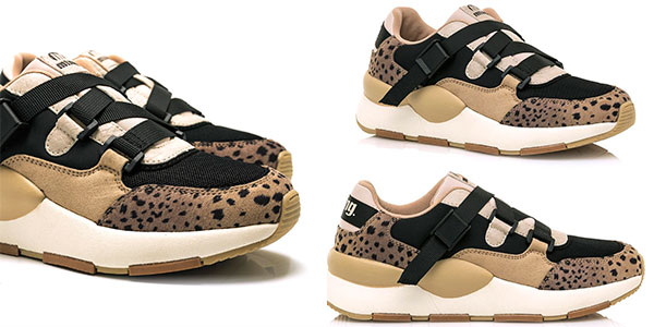Zapatillas Mustang Max Taupe para mujer baratas