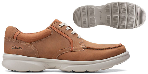 Zapatos Clarks Bradley Vibe para hombre baratos