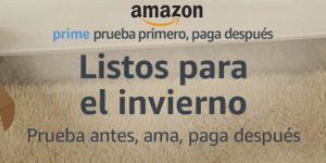 Amazon Prueba Primero, paga después moda