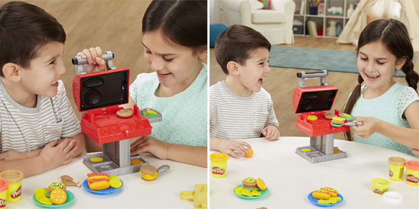 Play-Doh Kitchen Creations Grill 'n Stamp Barbacoa chollo en Amazon