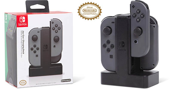 Estación de carga Joy-Con PowerA para Nintendo Switch