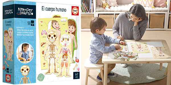 Chollo Juego educativo El Cuerpo Humano de Educa