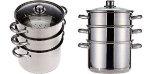 Chollo Olla Vaporera Kitchen Craft de 3 niveles