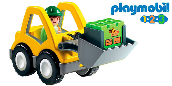 Chollo Set Pala excavadora de Playmobil 1.2.3