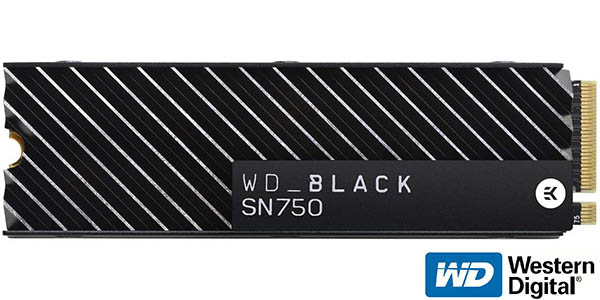 Disco SSD WD Black SN750 NVMe M.2 de 500 GB