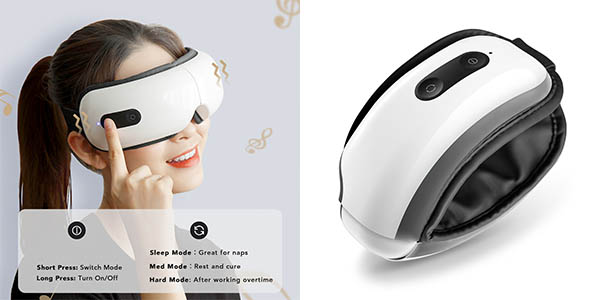  Masajeador digital ocular con función calor