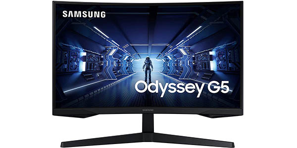 Monitor curvo Gaming Samsung Odyssey G5 de 32" WQHD