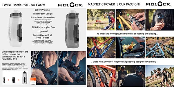 Portabidón magnético Fidlock para bicicleta chollo en Amazon