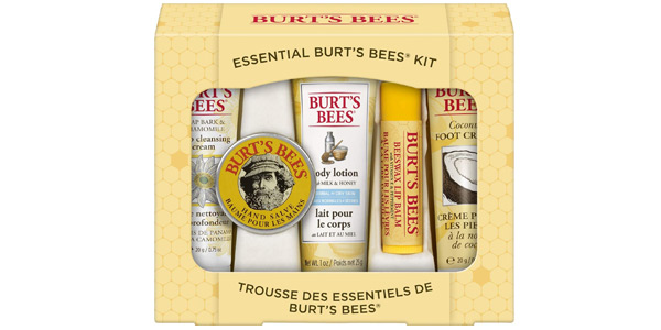 Set de regalo x5 productos de belleza esencial Burt's Bees barato en Amazon