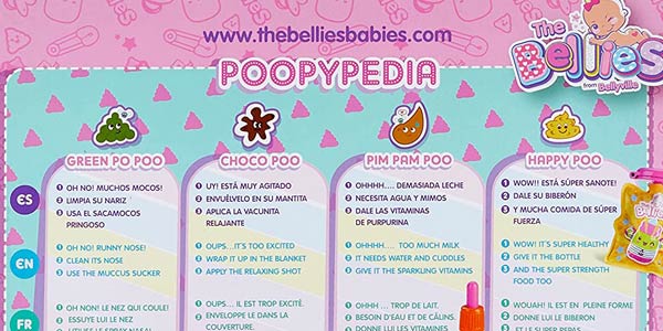 The Bellies set de cuidados (Famosa 700014343) oferta en Amazon