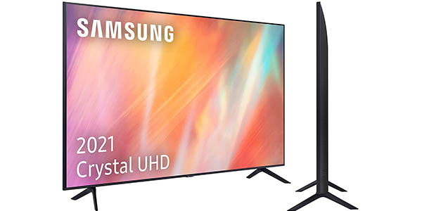 Smart TV Samsung 55AU7105 2021 UHD 4K HDR10 de 55" en Amazon