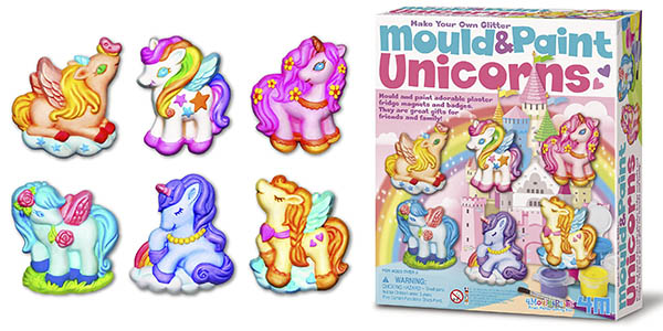 Unicornios moldea y pinta juego chollo
