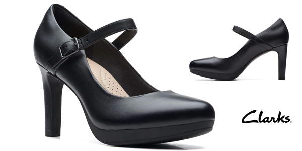 Zapatos de tacón Clarks Ambyr Shine para mujer baratos en Amazon
