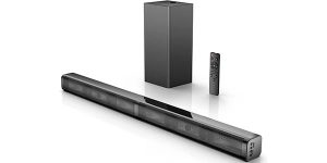 Barra de sonido YCLZY 2.1 con subwoofer y Bluetooth 5.0