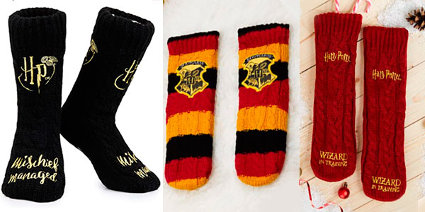 Calcetines de invierno Harry Potter para mujer en varios modelos baratos