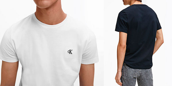 Camiseta Calvin Klein Slim 80926 de algodón orgánico para hombre barata