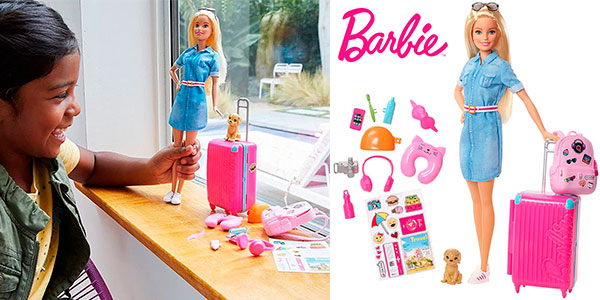 Chollo Barbie Vamos de viaje 