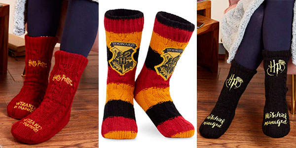 Chollo Calcetines de invierno Harry Potter para mujer en varios modelos