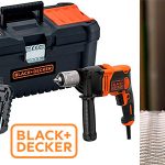 Chollo Kit Taladro percutor Black+Decker BEH850KA32-QS de 850 W con 32 piezas y caja de herramientas