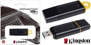 Chollo Pendrive USB 3.2 Kingston DataTraveler Exodia DTX de 128 GB