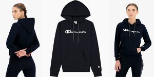 Chollo Sudadera Champion Legacy con capucha para mujer