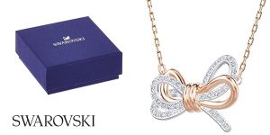 Colgante Swarovski Lifelong Bow para mujer barato en Amazon