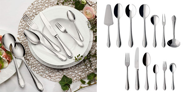 Juego de cubiertos Villeroy & Boch Mademoiselle de 68 piezas para 12 personas chollo en Amazon