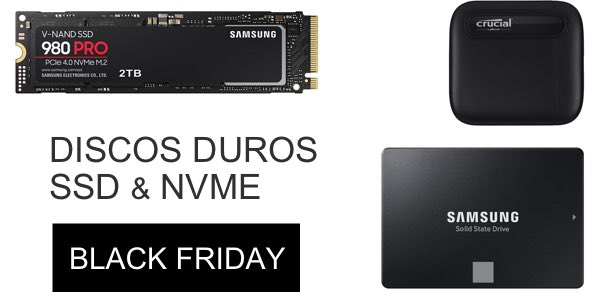 ᐈ Black Friday SSD y Discos Duros 2022 Mejores Ofertas