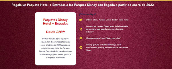 Disneyland Paris entradas hotel oferta Carrefour Viajes
