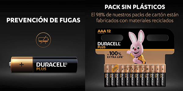 Duracell Plus AAA pack chollo