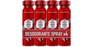Pack x4 Old Spice Original Spray Corporal Desodorante Para Hombres de 150 ml barato en Amazon