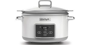Olla de cocción lenta digital Crock-Pot Duraceramic CSC026X de 5 L