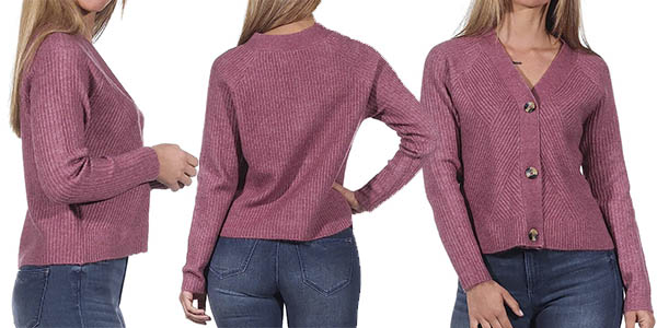 Only Onlcarol cárdigan mujer punto oferta