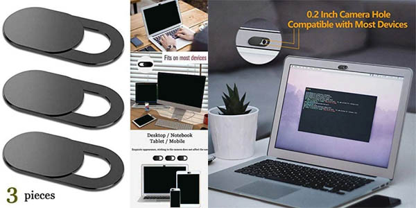 Pack x3 Tapas para webcam DNVYUAX