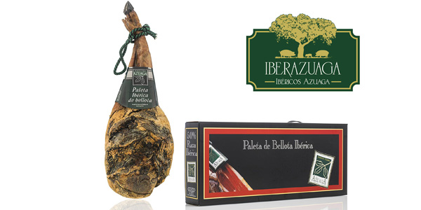 Paleta Bellota Ibérica Azuaga 4,75 kg chollo en Amazon