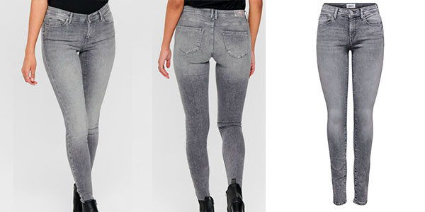 Pantalones vaqueros Only Jeans Onlshape Skinny Fit para mujer en oferta