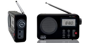 Radio portátil de sobremesa NK-AB1904-FMBL con pantalla LCD barata en Amazon