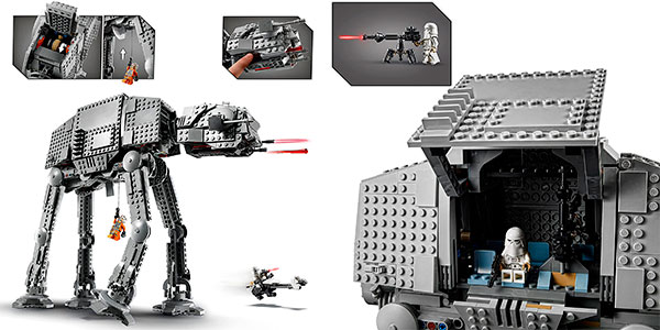 Set AT-AT Walker de LEGO Star Wars de 1.267 piezas y 6 minifiguras barato