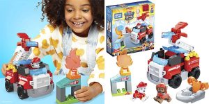 Set de bloques de construcción Mega Blocks Patrulla Canina Extinción de incendios (Mattel GYJ01) barato en Amazon